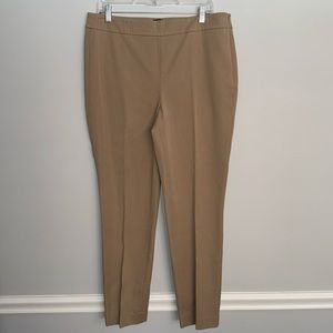 New Talbots Chatham Slimming Khaki Pants 12